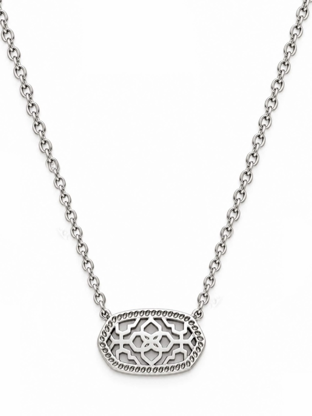 KENDRA SCOTT • Silver Filigree Dollie Necklace